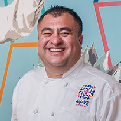 Portrait of Chef Octavio Díaz from Agave restaurant